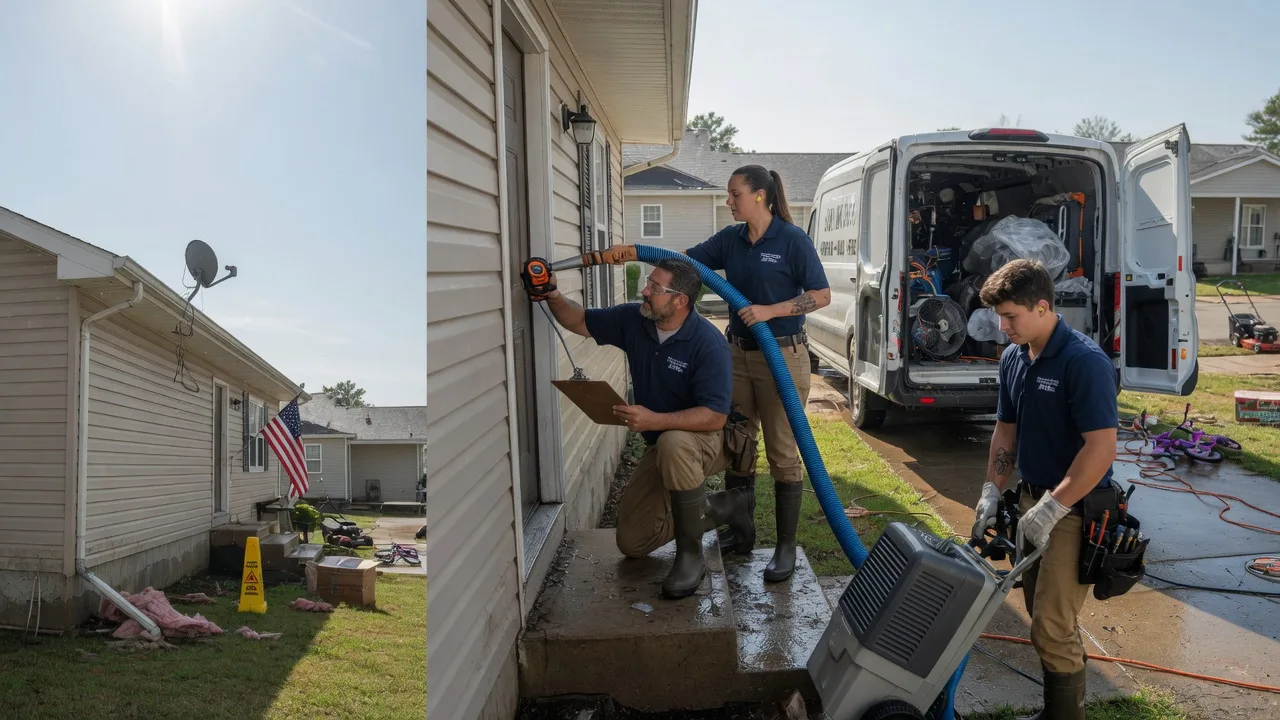 Ceiling Water Damage Restoration in El Reno, OK near me