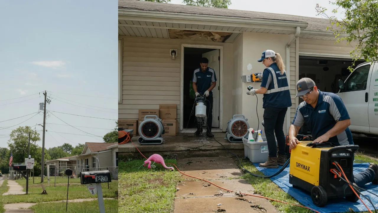 Storm Damage Water Removal in El Reno, OK near me
